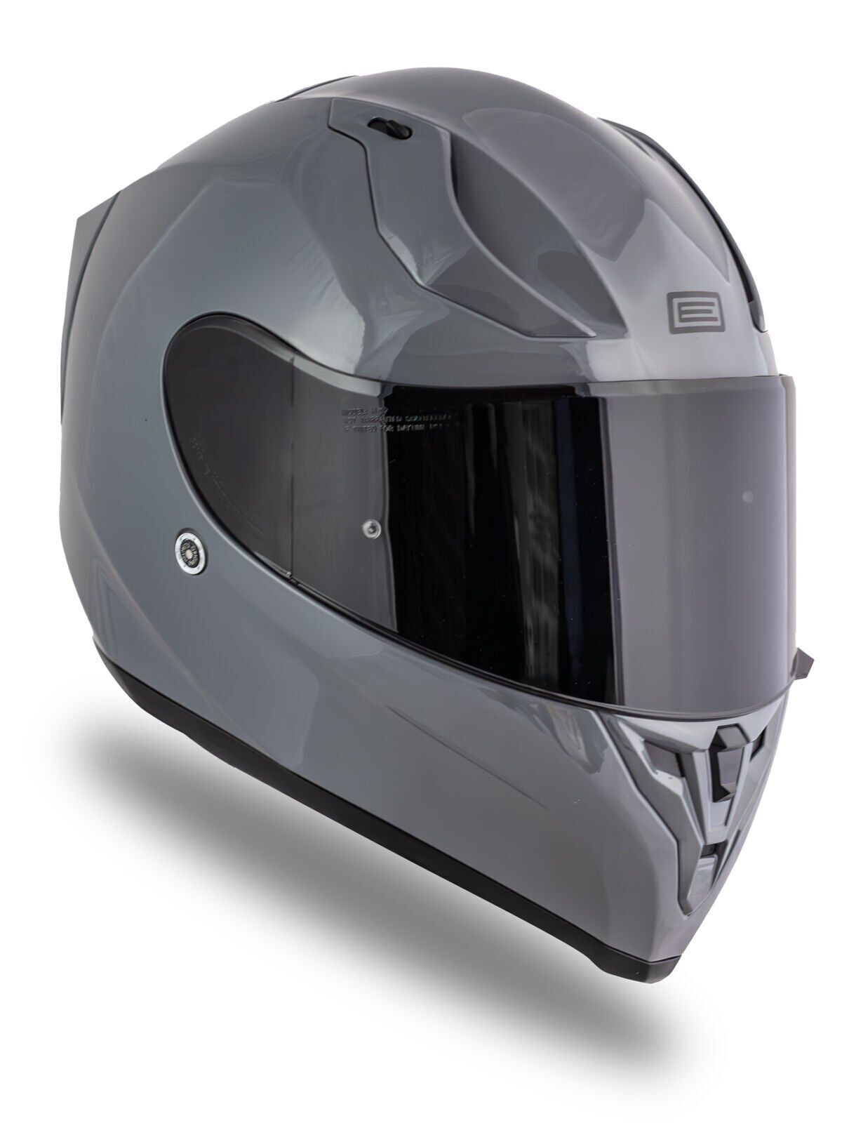 Origine Strada Nardo Gri Güneş Vizörlü Kask Siyah Camlı