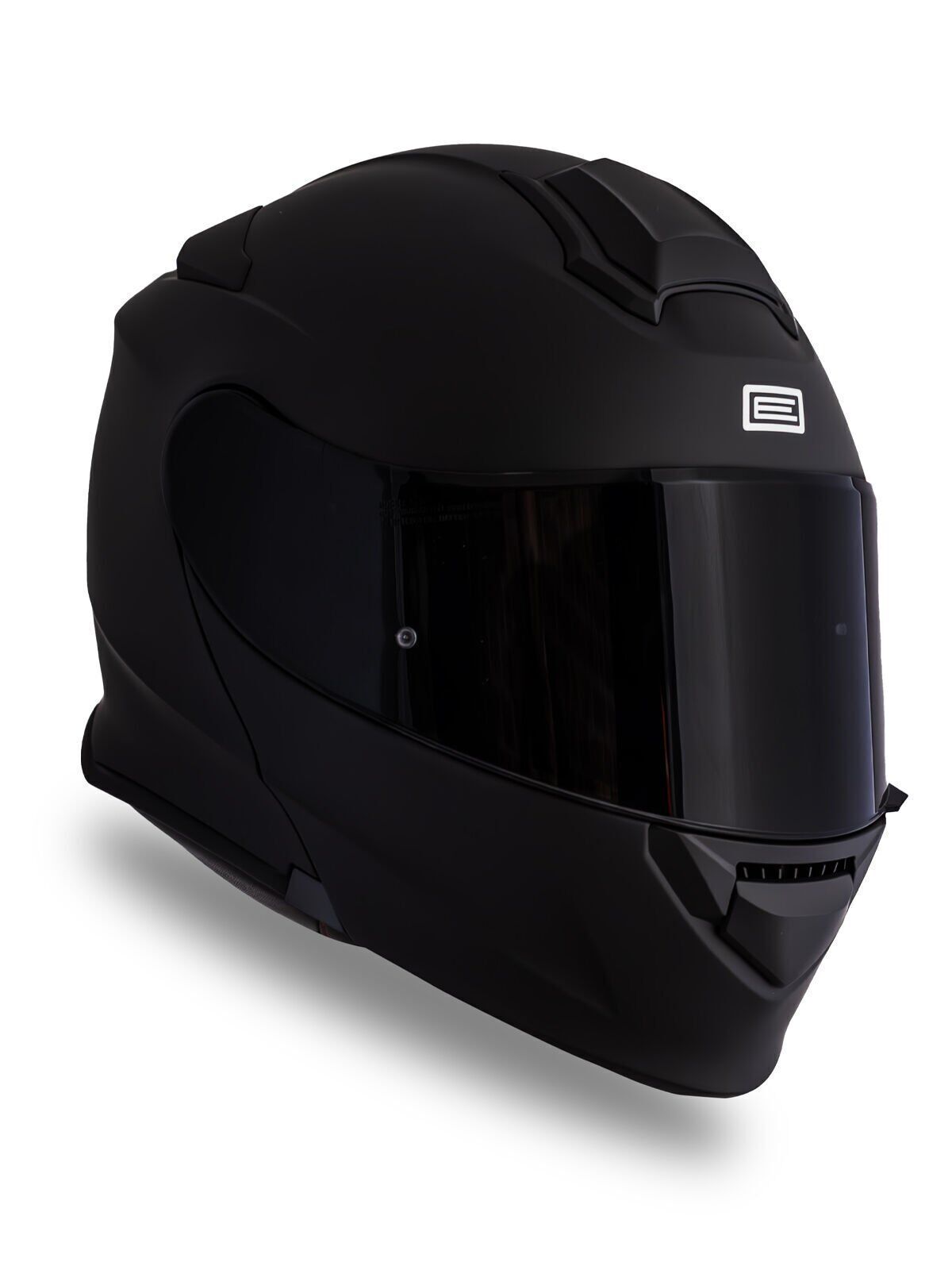 Origine Delta Basic Mat Siyah Güneş Vizörlü Çene Açılır Kask Siyah Camlı