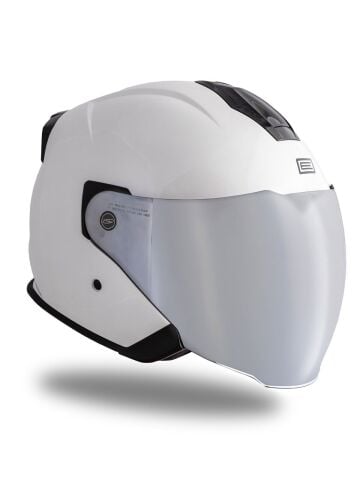 Palio 2.0 Beyaz Güneş Vizörlü Açık Kask
