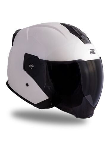 Palio 2.0 Beyaz Güneş Vizörlü Açık Kask