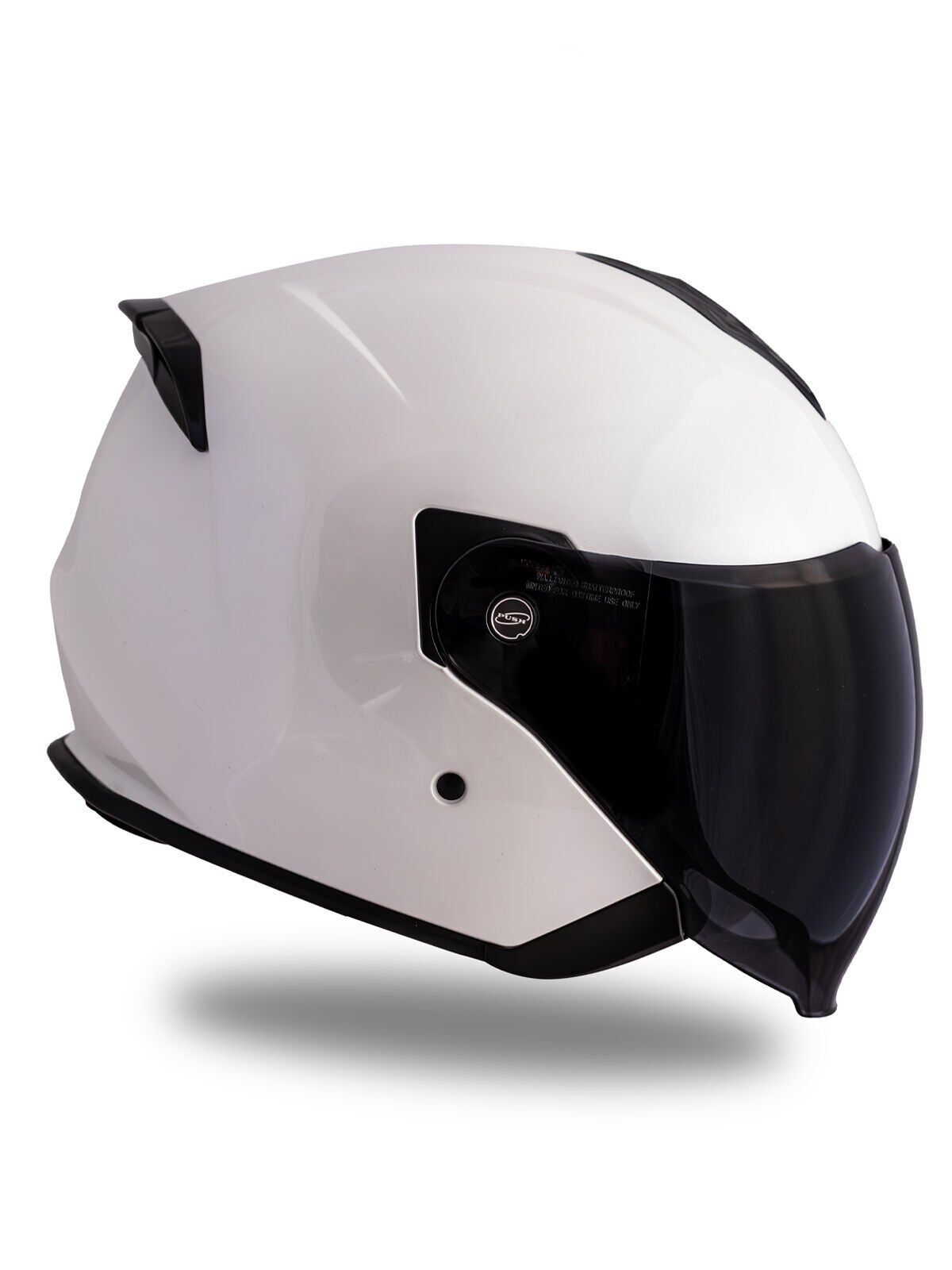 Palio 2.0 Beyaz Güneş Vizörlü Açık Kask