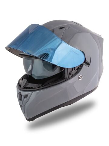 Strada Nardo Gri Kask (Güneş Vizörlü)