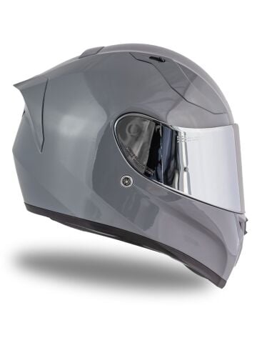 Strada Nardo Gri Güneş Vizörlü Kask Iridium Gri Camlı