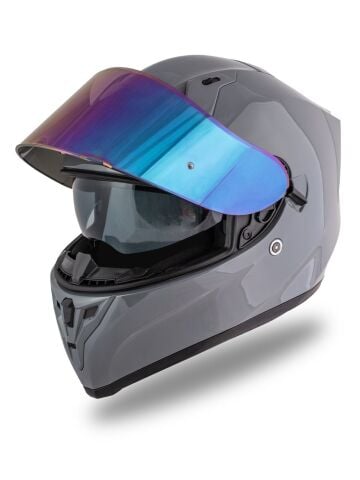 Strada Nardo Gri Kask (Güneş Vizörlü)