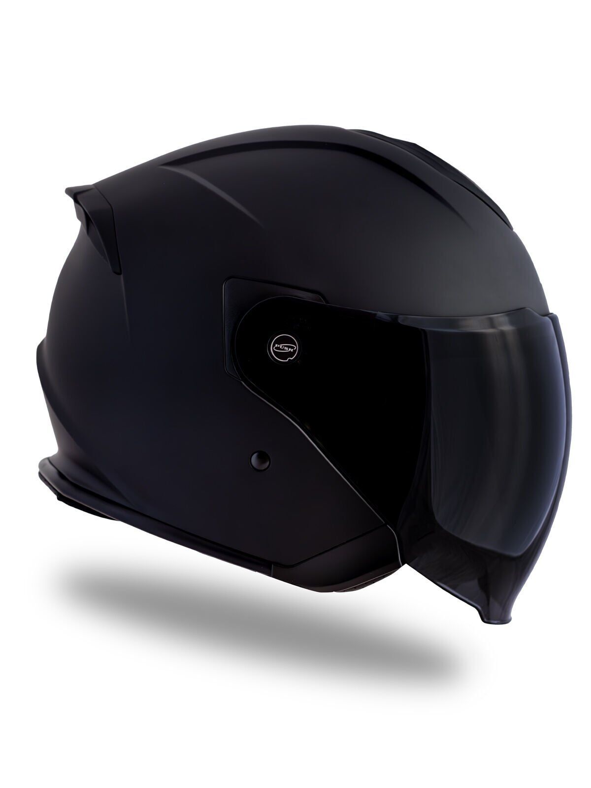 Palio 2.0 Mat Siyah Güneş Vizörlü Açık Kask