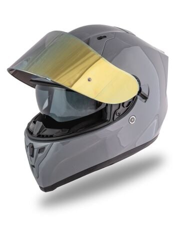 Strada Nardo Gri Kask (Güneş Vizörlü)