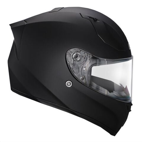 Strada Mat Siyah Kask (Güneş Vizörlü)