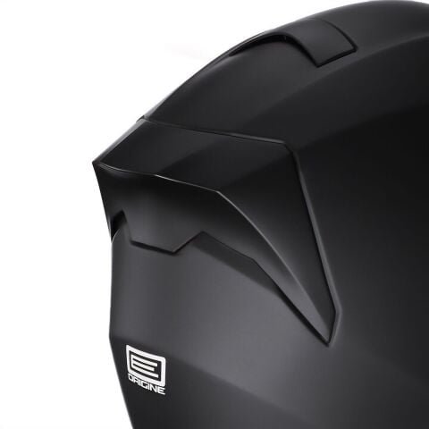 Strada Mat Siyah Güneş Vizörlü Kask Şeffaf Camlı