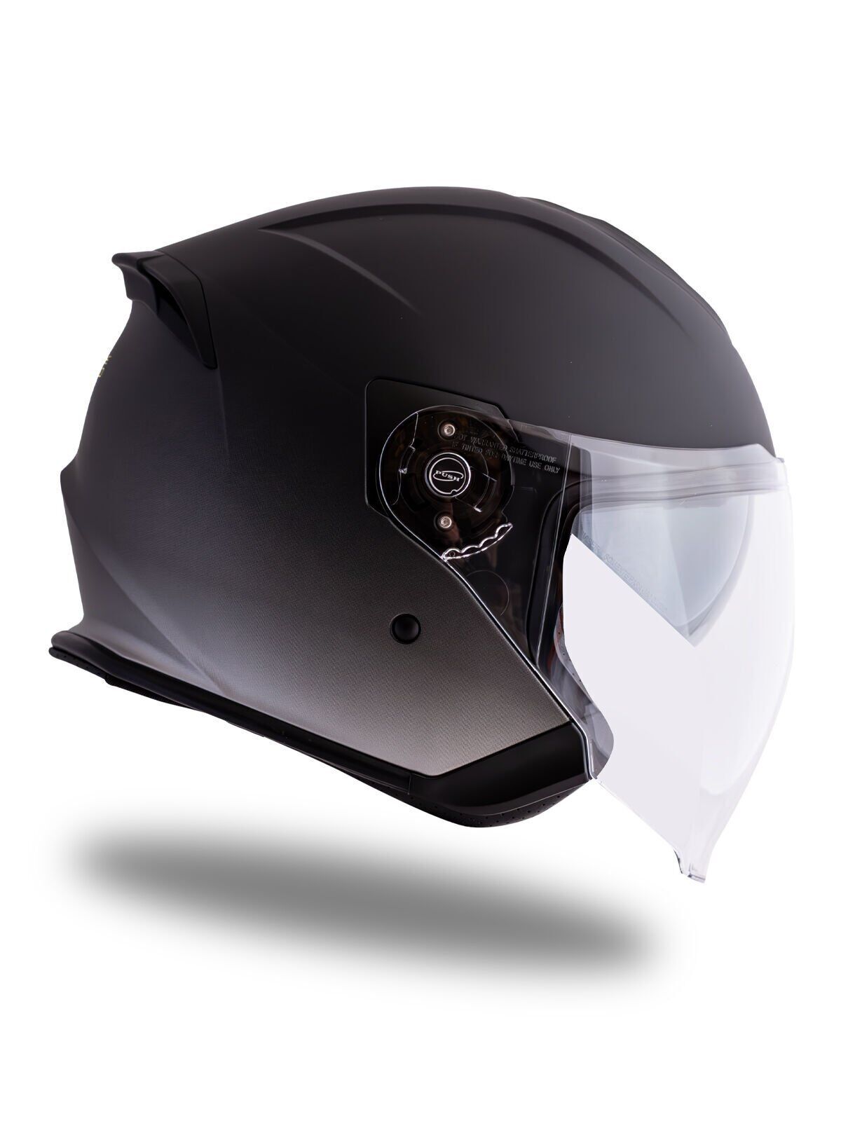 Palio 2.0 DeepSky Mat Siyah-Mat Titanium Güneş Vizörlü Açık Kask