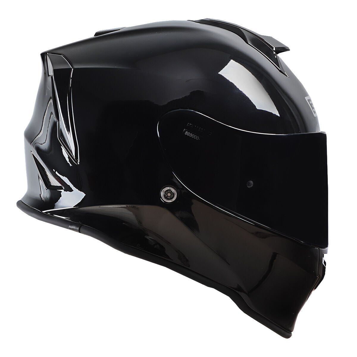 Dinamo Evo Parlak Siyah Kask