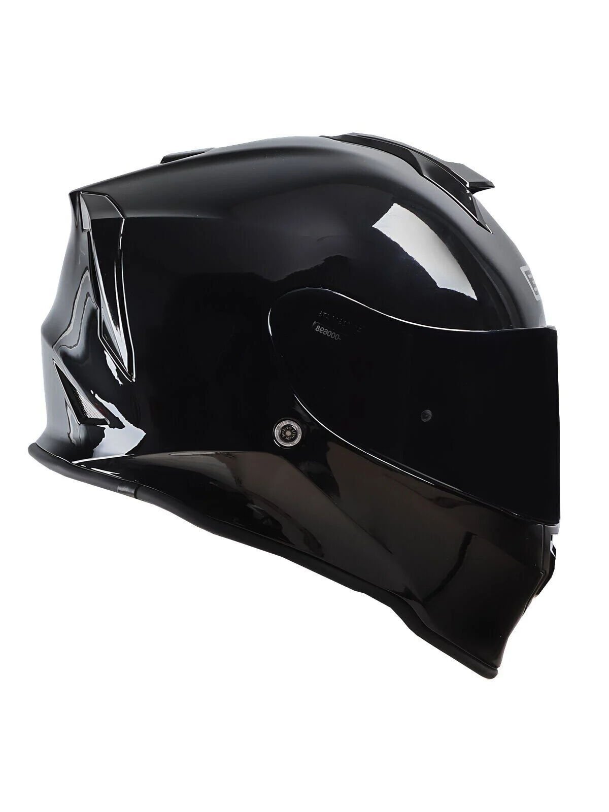 Dinamo Evo Parlak Siyah Kask