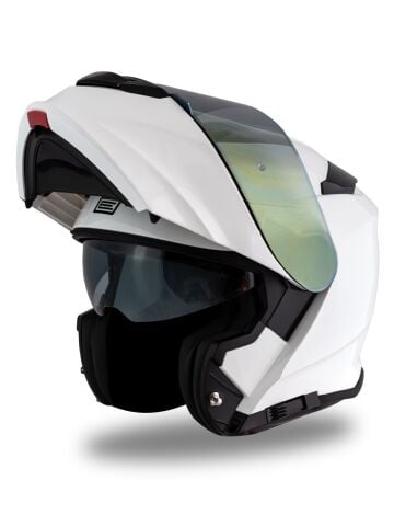 Delta Basic Beyaz Çene Açılır Kask