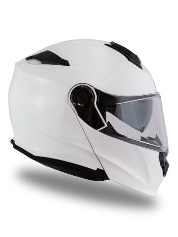Delta Basic Beyaz Çene Açılır Kask