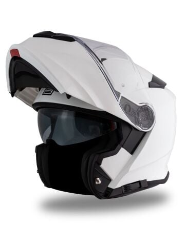 Delta Basic Beyaz Çene Açılır Kask