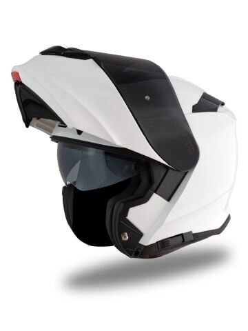 Delta Basic Beyaz Çene Açılır Kask