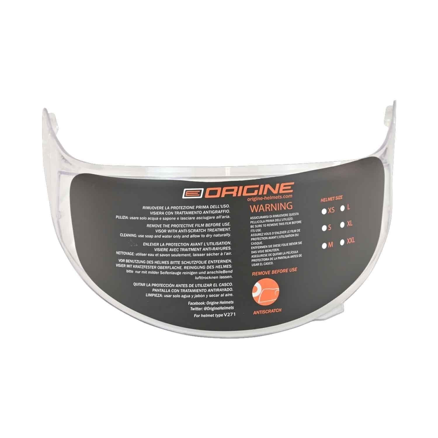 Delta Kask Camı Şeffaf