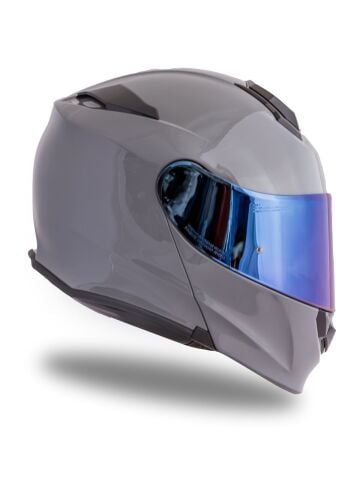 Delta Basic Nardo Gri Çene Açılır Kask