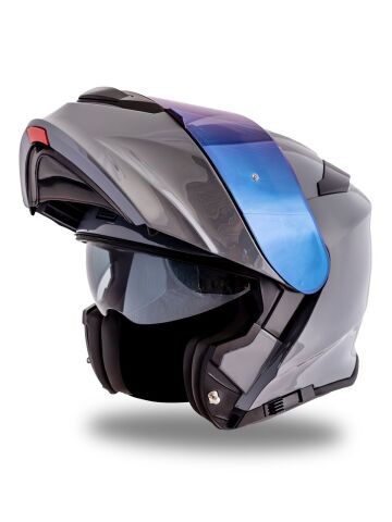 Delta Basic Nardo Gri Çene Açılır Kask