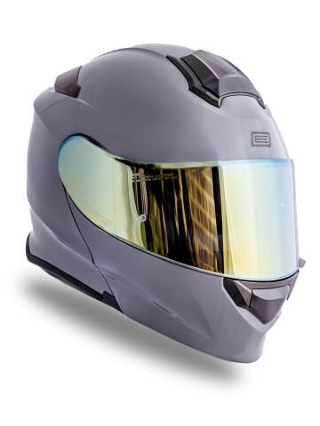 Delta Basic Nardo Gri Çene Açılır Kask