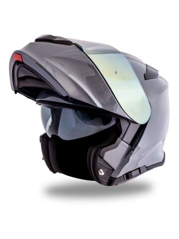 Delta Basic Nardo Gri Çene Açılır Kask
