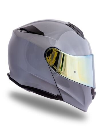 Delta Basic Nardo Gri Çene Açılır Kask
