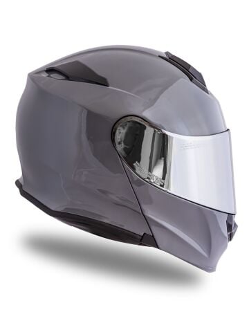 Delta Basic Nardo Gri Çene Açılır Kask
