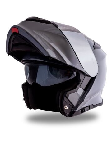 Delta Basic Nardo Gri Çene Açılır Kask