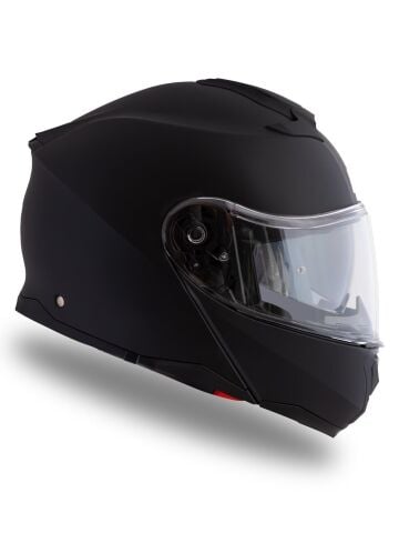 Delta Basic Mat Siyah Çene Açılır Kask