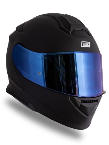 Delta Basic Mat Siyah Çene Açılır Kask