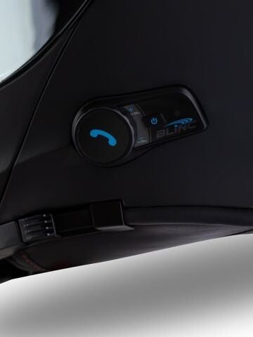 Delta BT Mat Siyah Çene Açılır Kask (Intercomlu-Bluetoothlu Kask) Iridium Gri Camlı