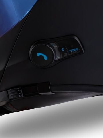 Origine Delta BT Mat Siyah Çene Açılır Kask (Intercomlu-Bluetoothlu Kask) Iridium Gökkuşağı Camlı