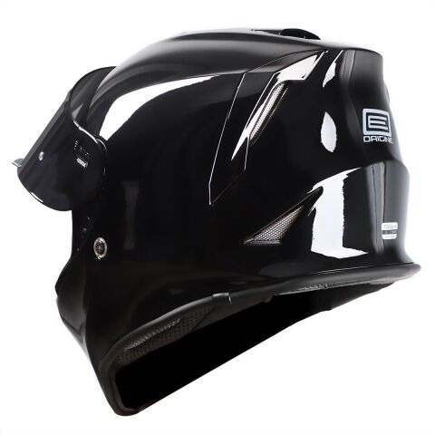 Dinamo Parlak Siyah Kask
