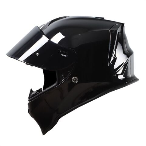 Dinamo Parlak Siyah Kask