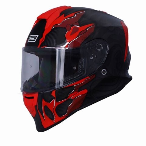 Dinamo Titan Siyah-Antrasit-Kırmızı Kask