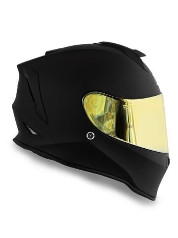 Dinamo Mat Siyah Kask