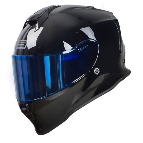 Dinamo Parlak Siyah Kask