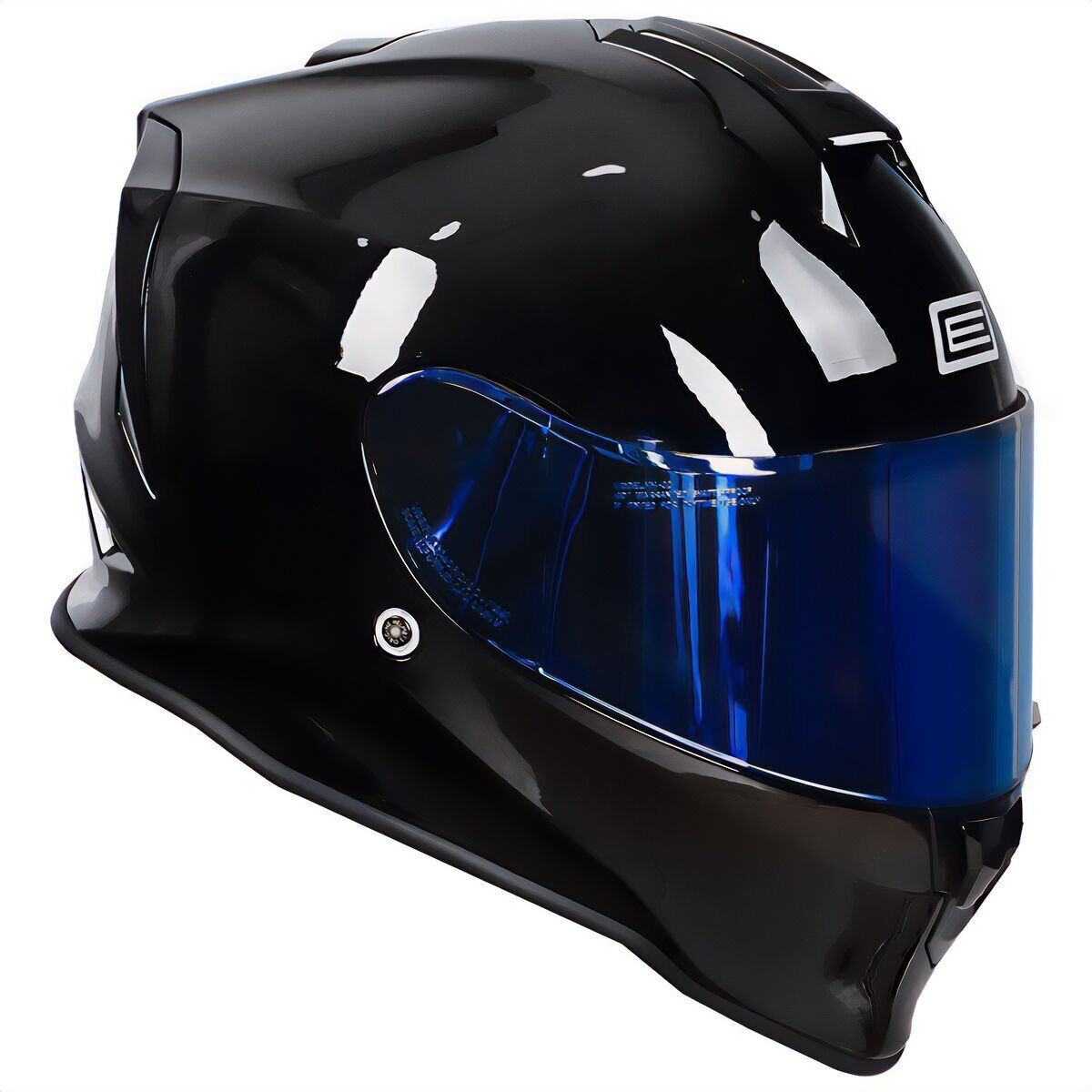 Dinamo Parlak Siyah Kask