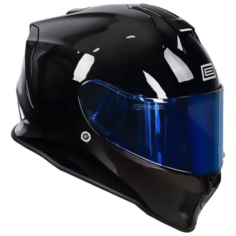 Dinamo Parlak Siyah Kask