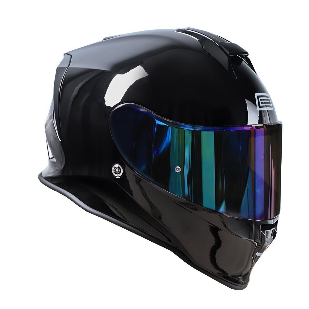 Dinamo Parlak Siyah Kask