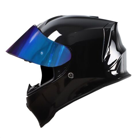 Dinamo Parlak Siyah Kask