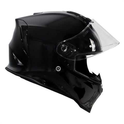 Dinamo Parlak Siyah Kask
