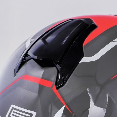 Dinamo Never Broken Siyah-Kırmızı Kask
