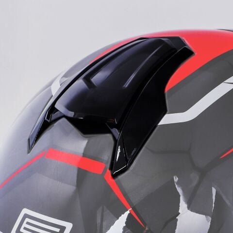 Dinamo Never Broken Siyah-Kırmızı Kask