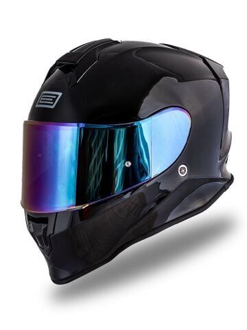 Dinamo Evo Parlak Siyah Kask