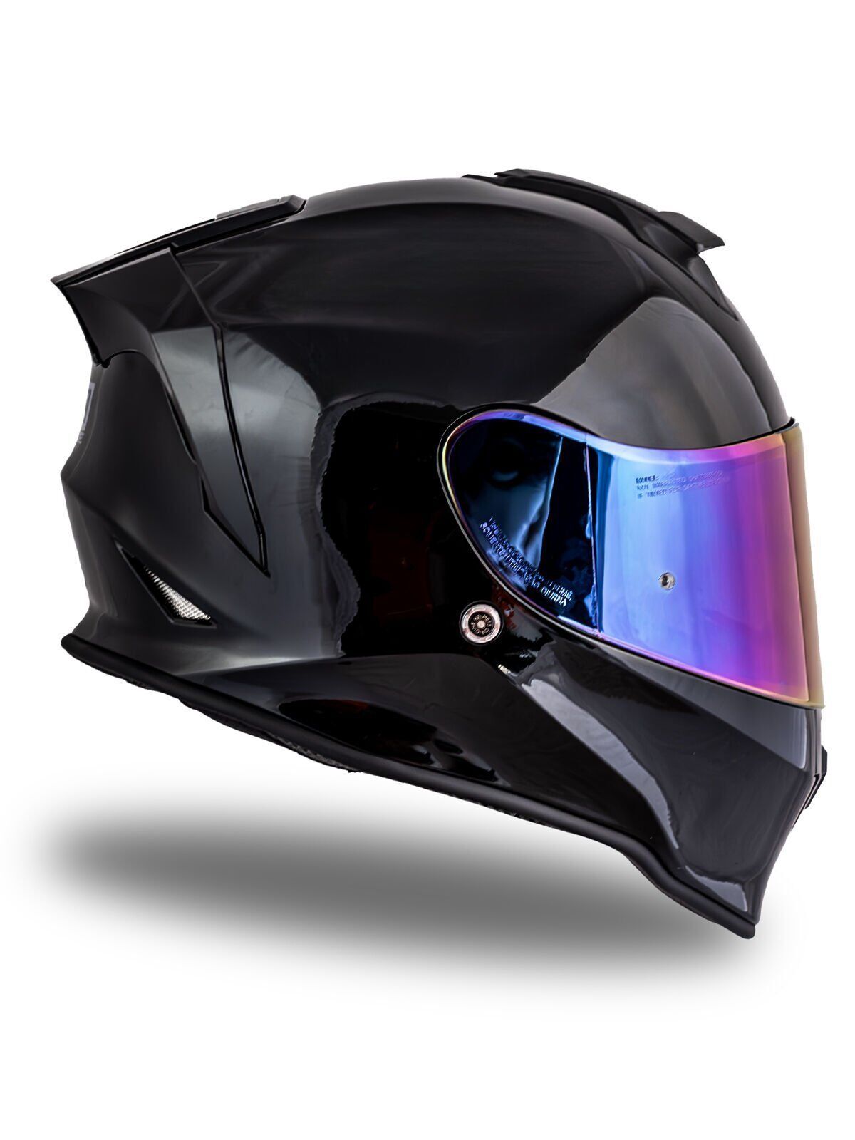 Dinamo Evo Parlak Siyah Kask
