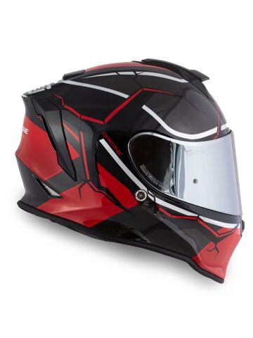Dinamo Never Broken Siyah-Kırmızı Kask