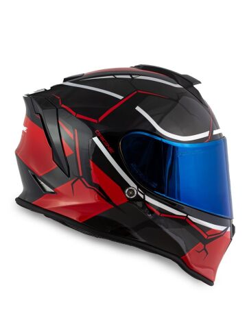 Dinamo Never Broken Siyah-Kırmızı Kask