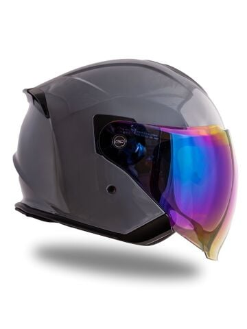 Palio 2.0 Nardo Gri Güneş Vizörlü Açık Kask