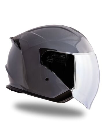 Palio 2.0 Nardo Gri Güneş Vizörlü Açık Kask
