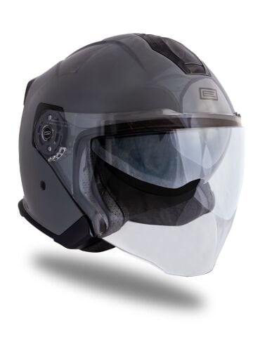 Palio 2.0 Nardo Gri Güneş Vizörlü Açık Kask